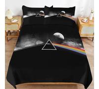 ZRCLXLVU Pink Floyd, set copripiumino morbido al tatto, lavabile in lavatrice, per la casa