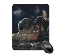 ZRCLXLVU Rose and Jack tit-anic Tappetino per mouse con console di precisione per giocare al computer, tappetino antiscivolo moderno, impermeabile e durevole