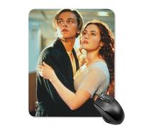 ZRCLXLVU Rose and Jack tit-anic - Tappetino per mouse con rivestimento antiscivolo e leggero, per la scuola, pratico design