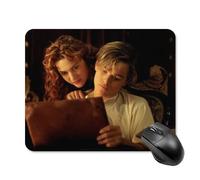 ZRCLXLVU Rose and Jack tit-anic - Tappetino per mouse da scrivania silenzioso, liscio, antiscivolo, per ufficio e console quotidiana