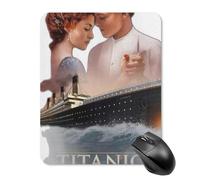 ZRCLXLVU Rose and Jack tit-anic Tasks Designers Work Affidabile Precisione Mouse Pad Sottile Comodo Controllo Del Mouse Flessibile