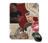 ZRCLXLVU Theo attore James Semplice Tracking Workstation Supporto Mouse Pad PC Protettivo Flessibile Gioco Gomma Prestazioni