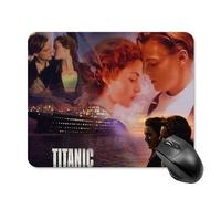 ZRCLXLVU Tit-anic - Tappetino per mouse con motivo Rose and Jack, antiscivolo, per computer, pratico, resistente al lavoro, design quotidiano