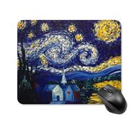 ZRCLXLVU Van Impressionist pittori gogh Designers Innovativo Slim Soft Responsive Desk Mouse Pad Affidabile Laptop Texture Elegante