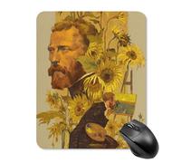 ZRCLXLVU Van Impressionist pittori gogh Liscio Confortevole Compiti Mouse Pad Grip Leggero Antiscivolo Mouse Stabile Computer Essenziale