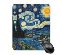 ZRCLXLVU Van Impressionisti pittori gogh Stabile Leggero Scuola Rivestimento Antiscivolo Responsive Console Mouse Pad Grip Progettisti Pratici