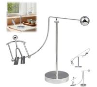 ZrdlqlLcjxy The Fisherman Balancing Sculpture, Kinetic Fishing Sculpture - Balance Art for Your Space, Metal Kinetic Fishing Statue, Gift for Fishing Lovers (C)