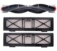 ZRDSZWZ Affidabile Aspirapolvere Filtro Rullo e Spazzola Laterale e Filtro Compatibile con Neato Botvac 70 75 80 85 Set Aspirapolvere Auto Parts Accessori Casa (Colore: A) (Colore: D)