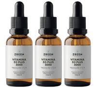 Zreen Vitamina D3 Plus 5000 20 Ml 3x20 ml Soluzione orale