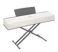 Zreephy Copertura antipolvere per tastiera pianoforte con apertura a cerniera, design antipolvere, compatibile con pianoforti digitali Yamaha P35 P45 P48 P71 P85 P95 P105 P115 P125 (bianco sporco)