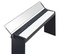 Zreephy Copertura protettiva antipolvere in acrilico compatibile con pianoforti digitali Yamaha P35 P45 P71 P85 P95 P48 P105 P115 P125, utilizzato in combinazione con il supporto per mobili in legno