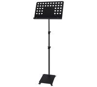 Zreephy Leggio professionale per spartiti da orchestra, con ruote, in metallo, alto, supporto per cellulare, tablet, per pianoforte, tastiera, strumenti a fiato, suonatori, altezza regolabile da 90,9