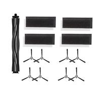 ZRF 13 Pezzi Pezzi di Ricambio Set per Accessori Muzili G9070 8 Spazzole Laterali, 4 Filtri, 1 Spazzola Principale