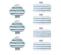 ZRF - Set di 7 panni di ricambio rettangolari e triangolari per scopa a vapore Black + Decker, alternativa a FSMP30, FSM1616, FSM1630, FSMH16151