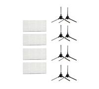 ZRF - Set di accessori per aspirapolvere robot Blaupunkt XEASY - 4 filtri HEPA e 8 spazzole laterali