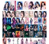 ZRHMCJEN 55Pcs Kpop Aespa Photocards Aespa Cards Armageddon New Album Pcards For Fans