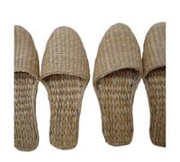 ZRHWSPD Ciabatte Paglia Donna Shoes Straw Sandals Vintage Hand Made Hemp Rope Outfit(Color11,39)