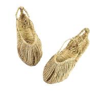 ZRHWSPD Ciabatte Paglia Donna Shoes Straw Sandals Vintage Hand Made Hemp Rope Outfit(Color6,39)