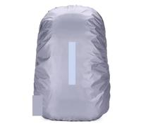 ZRHWSPD Coprizaino Impermeabile 30-40L Hiking Backpack Rain Cover with Reflective Strip Mountain Climbing Dust Waterproof Outdoor Bags Covers(Sliver)
