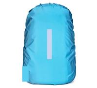ZRHWSPD Coprizaino Impermeabile 30-40L Hiking Backpack Rain Cover with Reflective Strip Mountain Climbing Dust Waterproof Outdoor Bags Covers(Lake Blue)