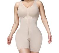 ZRHWSPD Corsetto Stringivita Body Modellante Post-Parto, Guaina a Compressione, Modellante for Tutto Il Corpo, Sollevatore di Glutei(Skin,XXXL)