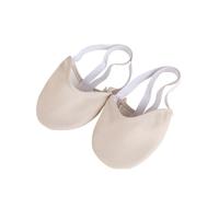 ZRHWSPD Mezze Scarpette da Danza Balletto Scarpette da Ginnastica Ritmica Professionali morbide for Ragazze, Stile Balletto Morbido con Fodera in Cotone(Flesh,M(36-37))
