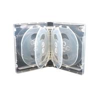 ZRHWSPD Porta Dvd 5PC Household Plastic CD Case Storage Box