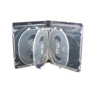 ZRHWSPD Porta Dvd 5PC Household Plastic CD Case Storage Box