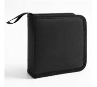 ZRHWSPD Porta Dvd Storage Sleeve Zipper Holder Case Double Side CD