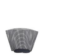 ZRHWSPD Rete per Borse Uncinetto Copertura in Rete 1 Set di Fogli Tela a in plastica Nera/Bianca for Borse, Copertura in in, Fai da Te, Accessori for, Filati, lavori a Maglia(Black Large Grid)