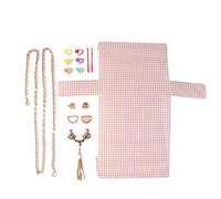 ZRHWSPD Rete per Borse Uncinetto Set di 1 Maglia ausiliaria in plastica for, Kit for Borsa Artigianale, Materiali for, a Mano, a Tracolla, Copertura in Rete, Accessori for Borse(Color-02)