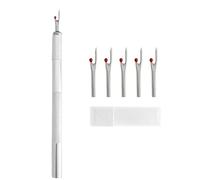 ZRHWSPD Taglia Asole 1 tagliafilo con 5 testine di Ricambio, scucitore, Filo, Strumento for la rimozione del da Ricamo, Strumenti for Cucire Fai Te(Color 4)