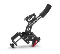 ZRHYRG Freno a Mano Per PS4 PS5 PC Freno a mano Per giochi di corse SIM Per Logitech G29 Acciaio e alluminio RALLY Regolabile Per PC Windows DIRT del freno di stazionamento(Black)