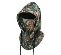 ZRHYRG Passamontagna Moto Uomo Donna Maschera Invernale Scaldacollo Berretto con Cappuccio Copricapo Termico Antivento Berretti Bandana Passamontagna(Camouflage Green)