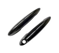 ZRHYRG Porta Maniglie,Accessorio Maniglia Adesivo per maniglia esterna per MINI Cooper S JCW R50 R52 R53 R55 R56 R57 R58 R59 R61 2 PZ/SET(Gloss Black)