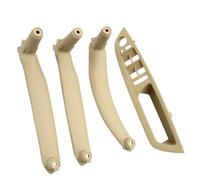ZRHYRG Porta Maniglie,Accessorio Maniglia Set di 4 pezzi per maniglia di trazione del bracciolo della portiera interna dell'auto per BMW X5 X6 E70 E71 E72 2007-2014(RHD Beige Set)