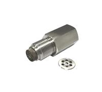 ZRHYRG Sensore Dell'ossigeno Adattatore distanziatore per sensore O2 con catalizzatore CEL Mini in Acciaio Inossidabile SS304 per Spia di Controllo del Motore M18X1,5 Sensore Rapporto Carburante