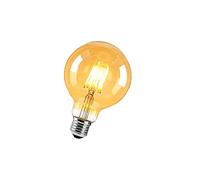 ZRJIA 1 Pezzi Lampadina LED vintage Edison Globo E27 6W G95 600LM Lampadine LED a Filamento Antico 2700K Bianca Calda ideale per la nostalgia e l'illuminazione retrò