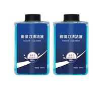 Zrksgbvyct Soluzione Detergente for Rasoio Elettrico da 300 Ml. Compatibile con Panasonic ES-LV/ES-ST ES-LV53, ES-ST25, ES-LM3C Le Serie(300ML x2pcs)