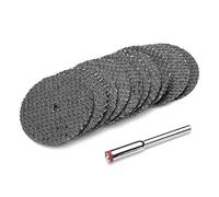 Zrong 10pcs 32mm Resina Disc Disco abrasivo Dischi da Taglio abrasivo Dischi abrasivi Mini Drill per Accessori per Utensili rotanti con Mandrini da 1pc
