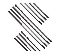ZRONG 12pcs 105mm Pinned Scroll Saw Lame di Legno for (Outer Diameters : Side Cutting)