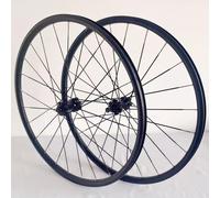 ZRQSMCX Bici 27.5 26 Pollici Set di Ruote Freno a Disco filettato Ruota Libera sgancio rapido Mountain Bike Anteriore Posteriore Cuscinetto mozzi 7 8 9 velocità (Nero 27.5 Pollici)