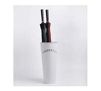 ZRQSMCX Portaombrelli Contenitore per Ombrello in Ferro battuto Creativo Resistente, Home Fashion Brilliant Conical 22X15X46Cm Portaombrelli (Bianco)