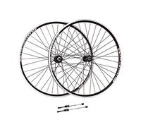 ZRQSMCX Set di Ruote per Mountain Bike 26/27,5/29" Ruote a sgancio rapido Cerchio Freno V Mozzo QR 36H per volano Rotante a 6/7/8 velocità (OneColor 26 Pollici)