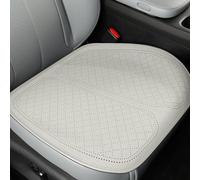 ZRVXTISX Cuscini Sedili Auto per Audi A4 / A4 Avant / A4 Cabrio, Sedile Anteriore Cuscino Conducente Antiscivolo Traspiranti Coprisedile Interni Accessori,C/White