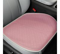 ZRVXTISX Cuscini Sedili Auto per VW Passat/Polo/Tiguan/Touareg/Touran/T-Cross/T-ROC/Up!, Sedile Anteriore Cuscino Conducente Antiscivolo Traspiranti Coprisedile Interni Accessori,F/Pink