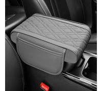 ZRVXTISX Tappetino Bracciolo Auto per Toyota Corolla E210 2019-2023 2024, Comodo E Antiscivolo Console Centrale Copri Supporto Gomiti con Tasca Portaoggetti Laterali,E/Gray- 32 * 18 * 5cm