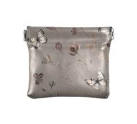 ZRWLUCKY Autunno Rustico Farfalla Fiore Marrone Pelle PU Cambiare Borsa Carino Cash Portamonete per Ragazze, Autunno Rustico Farfalla, 4.33"(L) x 3.74"(W) x 0.39"(H), Stampa