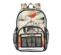 ZRWLUCKY Bambini Clear Zaino Bambini Trasparente Zaino Per Ragazze Ragazzi Vedere Attraverso PVC Per Wdream Catcher Retro, Wdream Catcher Retro, Taglia Unica, Wdream Catcher Retro, Taglia Unica