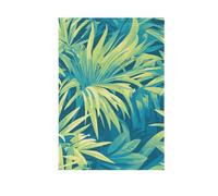 ZRWLUCKY Bandiera da giardino con palme tropicali da 12 x 18 pollici, bandiere da giardino di benvenuto a doppia faccia per cortile esterno casa piccole bandiere per decorazione prato e cortile